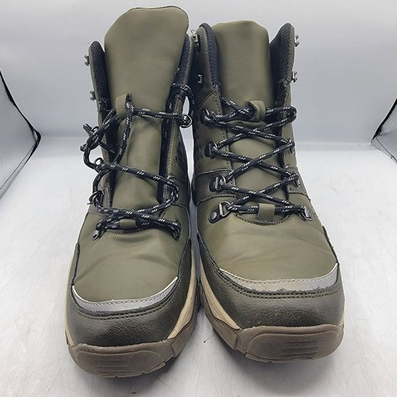 Z by Zella Terran Mens 10M Olive Green Outdoors Boots Comfort Casual Workwear - Picture 2 of 14